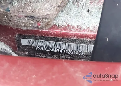 2015 Nissan Altima 2.5/2.5 S/2.5 Sl/2.5 Sv from USA, damaged, VIN 1N4AL3AP0FC261439